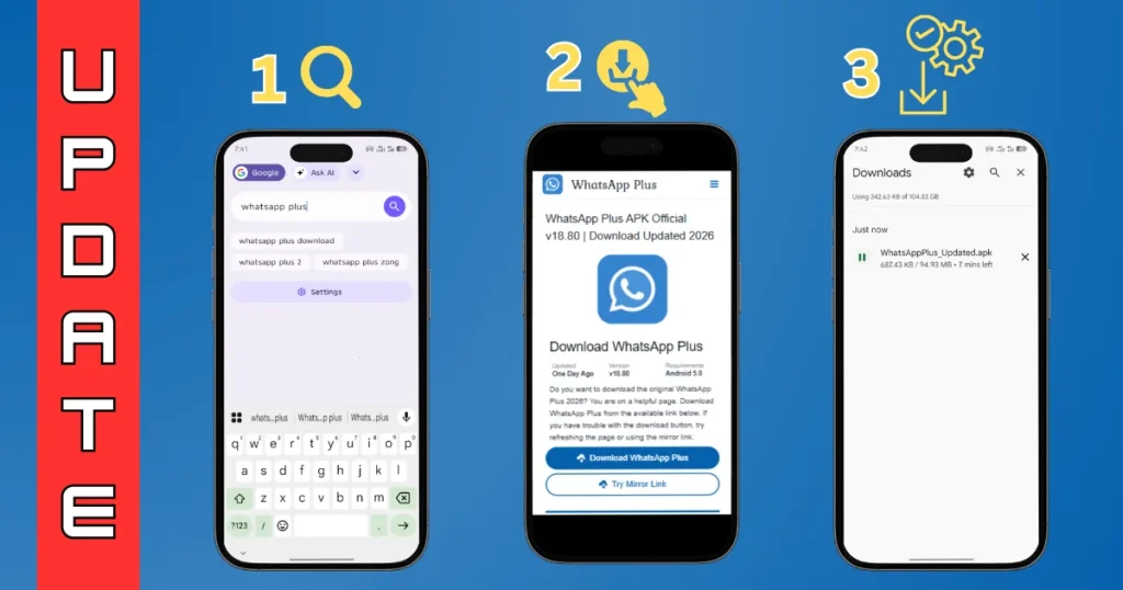 Update WhatsApp Plus APK
